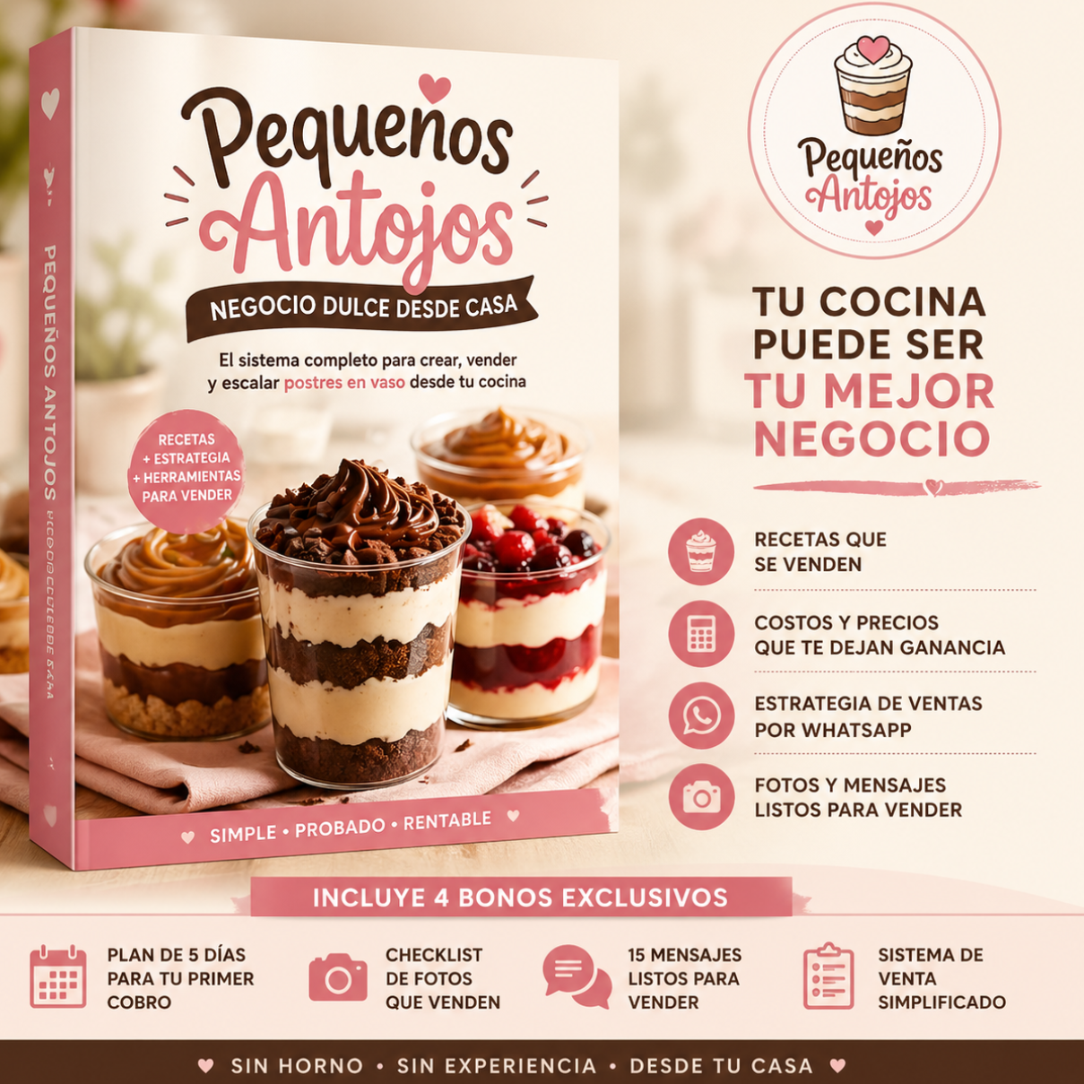 Pequeños Antojos: Emprende desde casa